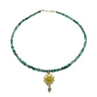 Collier Heteriah Femme in Argent Smeraldo SMERALDI - SMERALDI